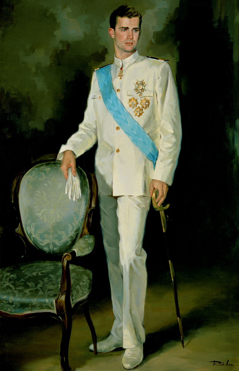 Portrait of H.R.H. Prince of Asturias